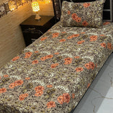 4 Pieces Crystal Cotton Single Pair Bedsheet  SB 508